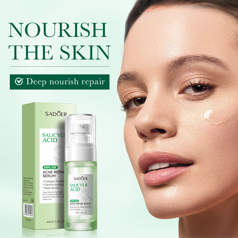 Cross-border wholesale of SADOER salicylic acid acne-fighting amino acid skin care products and facial cleansers in full English Application Scenario