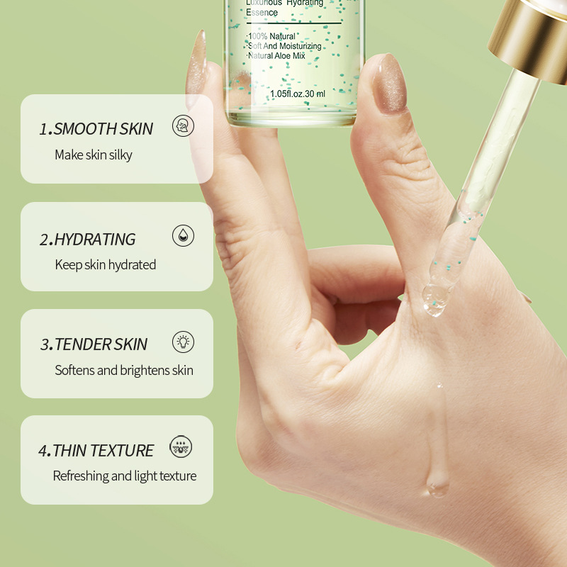 Cross-border export wholesale of SADOER Aloe Vera Luxury Moisturizing Essence, Pore-shrinking and hydrating Essence Essence Item Picture