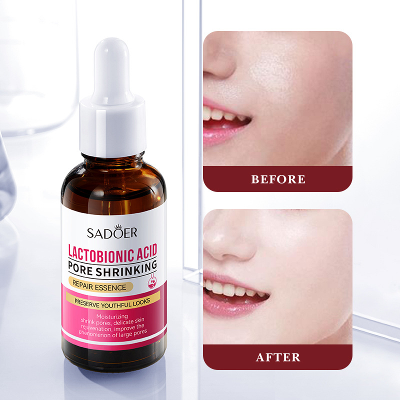 Cross-border wholesale of SADOER Lactose acid Pore-shrinking Essence, Hydrating and acne-removing Essence in English Item Picture