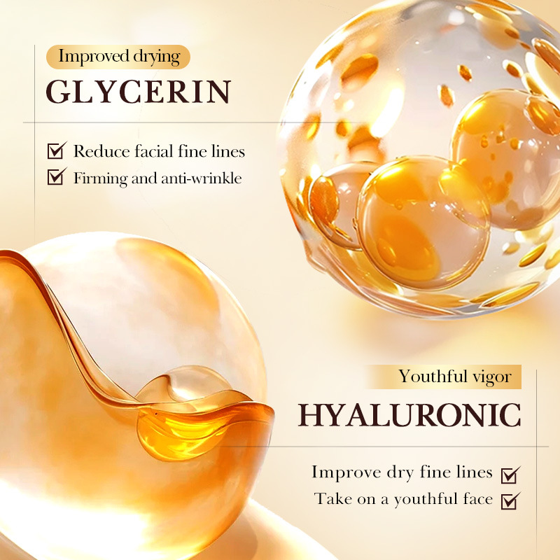 Cross-border export wholesale of SADOER Yeast Collagen Anti-Wrinkle Egg Shell Veil Cream Moisturizing Mask in English Application Scenario