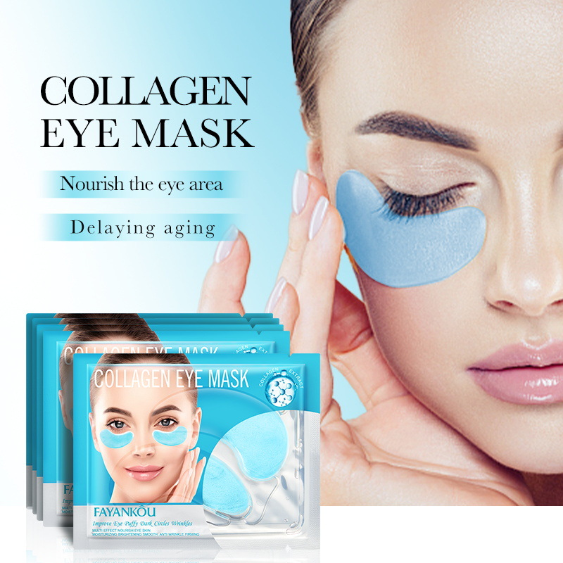 FAYANKOU Rose Multi-Effect Nourishing and brightening Eye mask Moisturizing Eye Mask Cross-border export wholesale Application Scenario