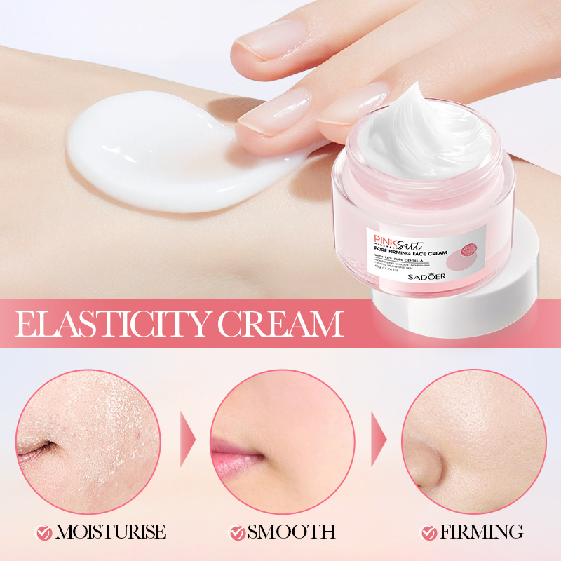 Cross-border export wholesale of SADOER Himalayan Powder Salt Pore Moisturizing Cream and hydrating Beauty Cream in English Item Picture