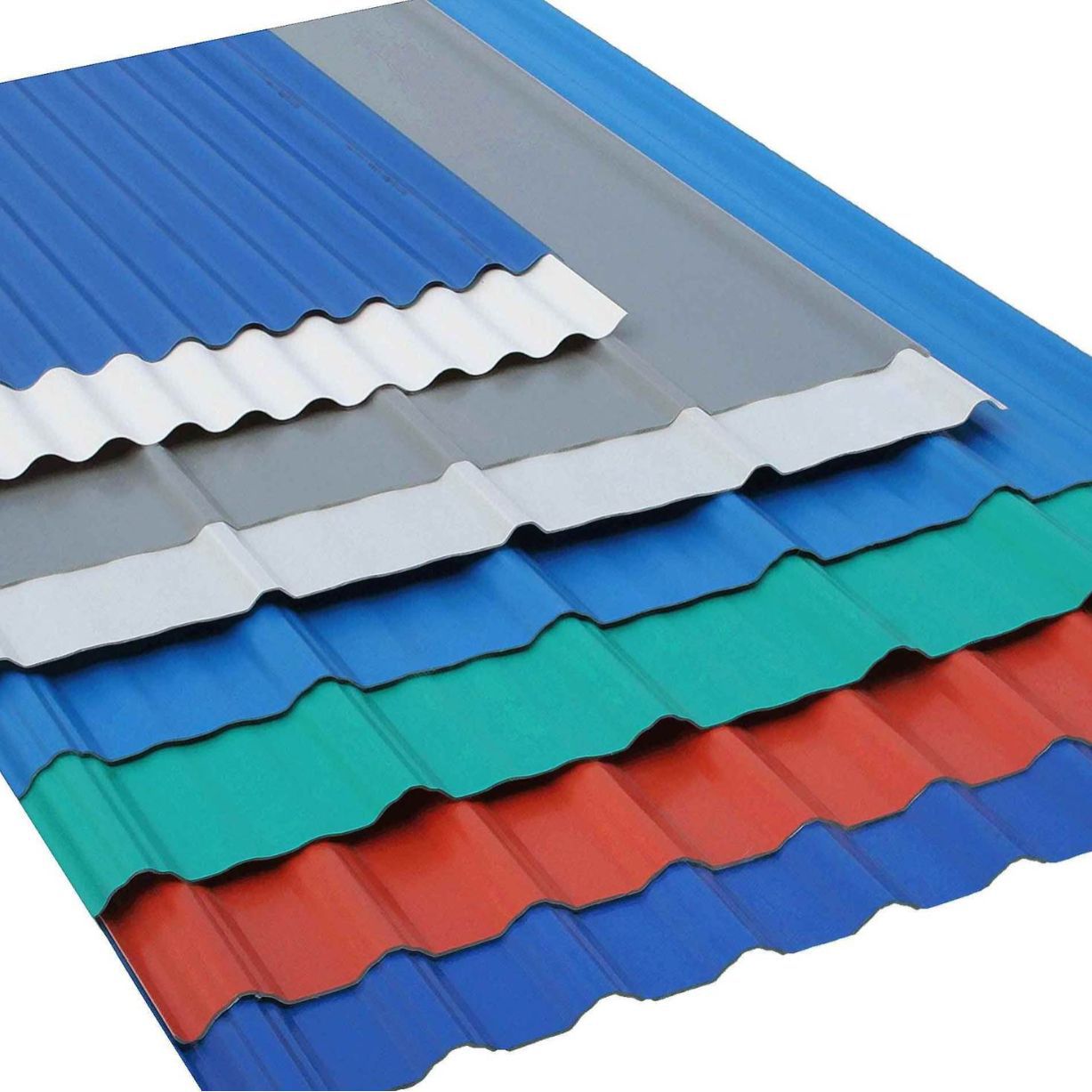Wholesale of 1050 color steel sheet iron sheet, corrugated sheet for color steel roof, profiled insulation canopy and color steel plate from the manufacturer full figure