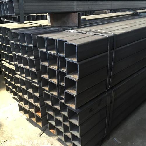 Wholesale black square tube Q235B thick-walled square and rectangular tube structure, square tube in stock wholesale square tube full figure