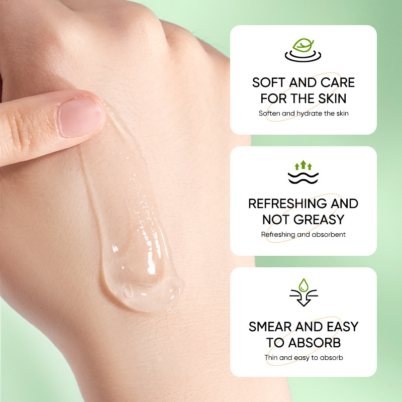 Cross-border export wholesale of SADOER aloe Vera Night Mask Moisturizing and hydrating Sleep Mask Application Scenario
