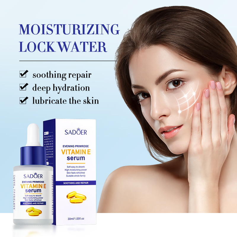 Cross-border wholesale of SADOER Evening Primrose Vitamin E Essence Hydrating, Moisturizing and hydrating serum in English details Picture