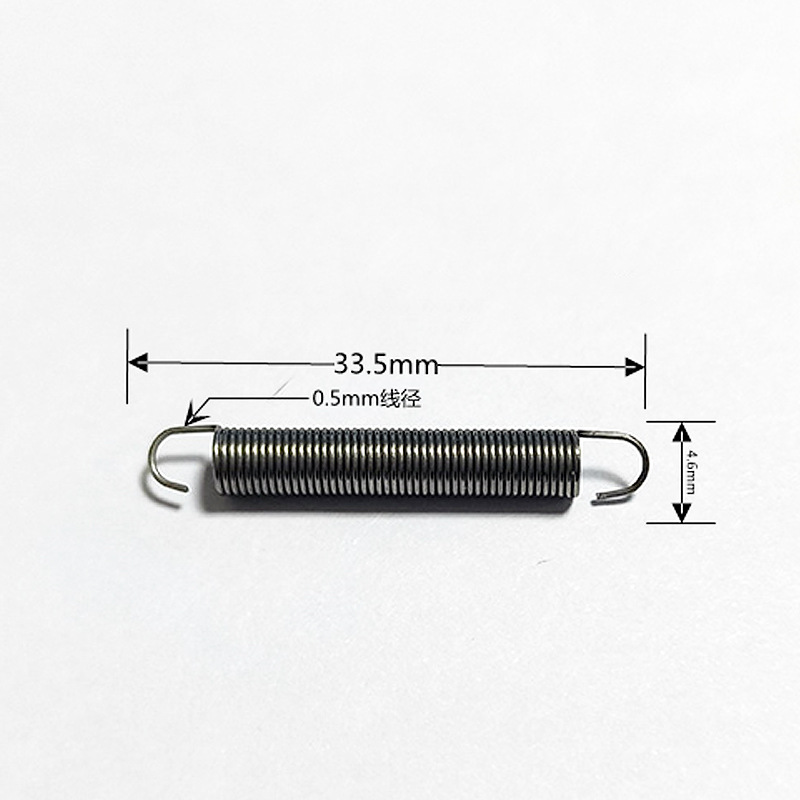 Direct supply from the original manufacturer: 304 stainless steel double-hook tension spring, carbon steel spring, steel double-ear double-hook tension spring undefined