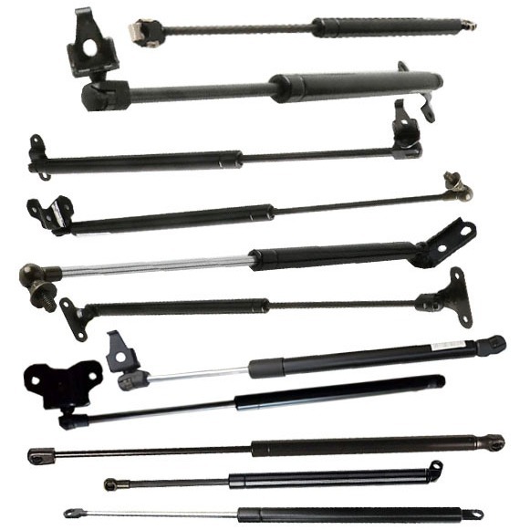 Suitable for car trunk support rods, hood gas springs, and car tailgate hydraulic rods Specification drawing