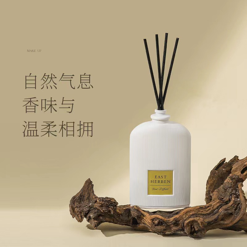 新款无火精油藤条香薰植物萃取天然祛味香氛家用室内熏香持久定制详情3