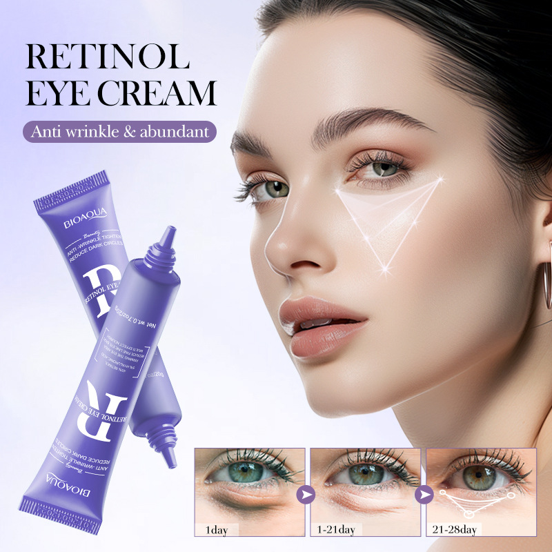 BIOAOUA Retinol Firming and Nourishing Eye Cream for moisturizing the eye Area cross-border export wholesale details Picture
