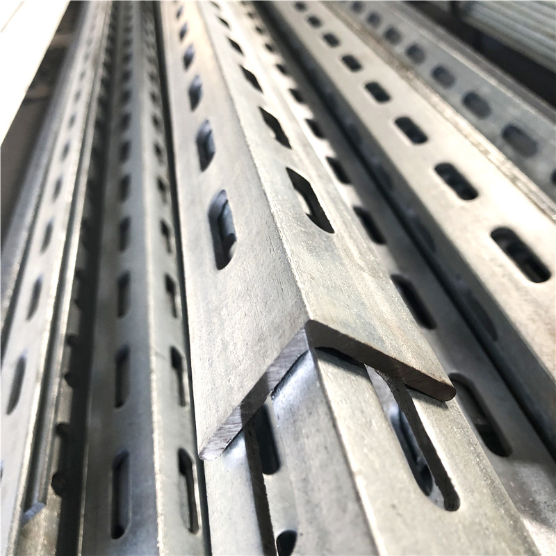 The manufacturer supplies perforated Angle steel brackets, galvanized double-hole Angle steel in all specifications, and q235 Angle iron can be delivered to the factory Application Scenario