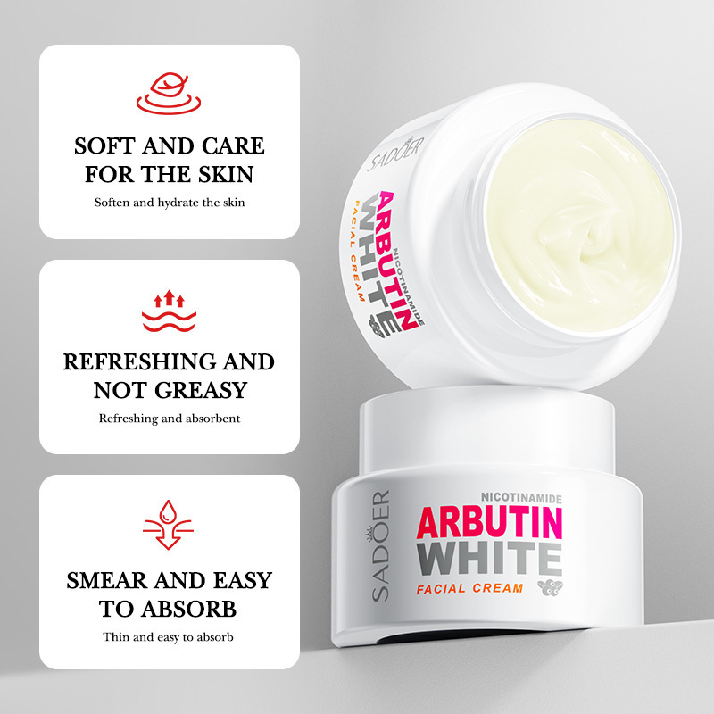 Cross-border wholesale of SADOER Nicotinamide arbutin Whitening and Beauty Essence Cream and Pigmentation Fading Cream in full English details Picture