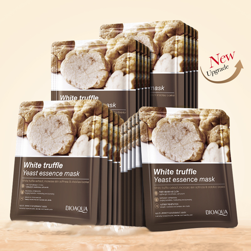 Cross-border wholesale of all-English BIOAOUA White Truffle Yeast Essence Facial mask Hydrating and Nourishing Mask details Picture