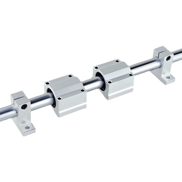 #45 # steel linear optical shaft and optical rod guide rail with hardened chrome-plated rod piston rod support for processing cylindrical internal and external threads Item Picture