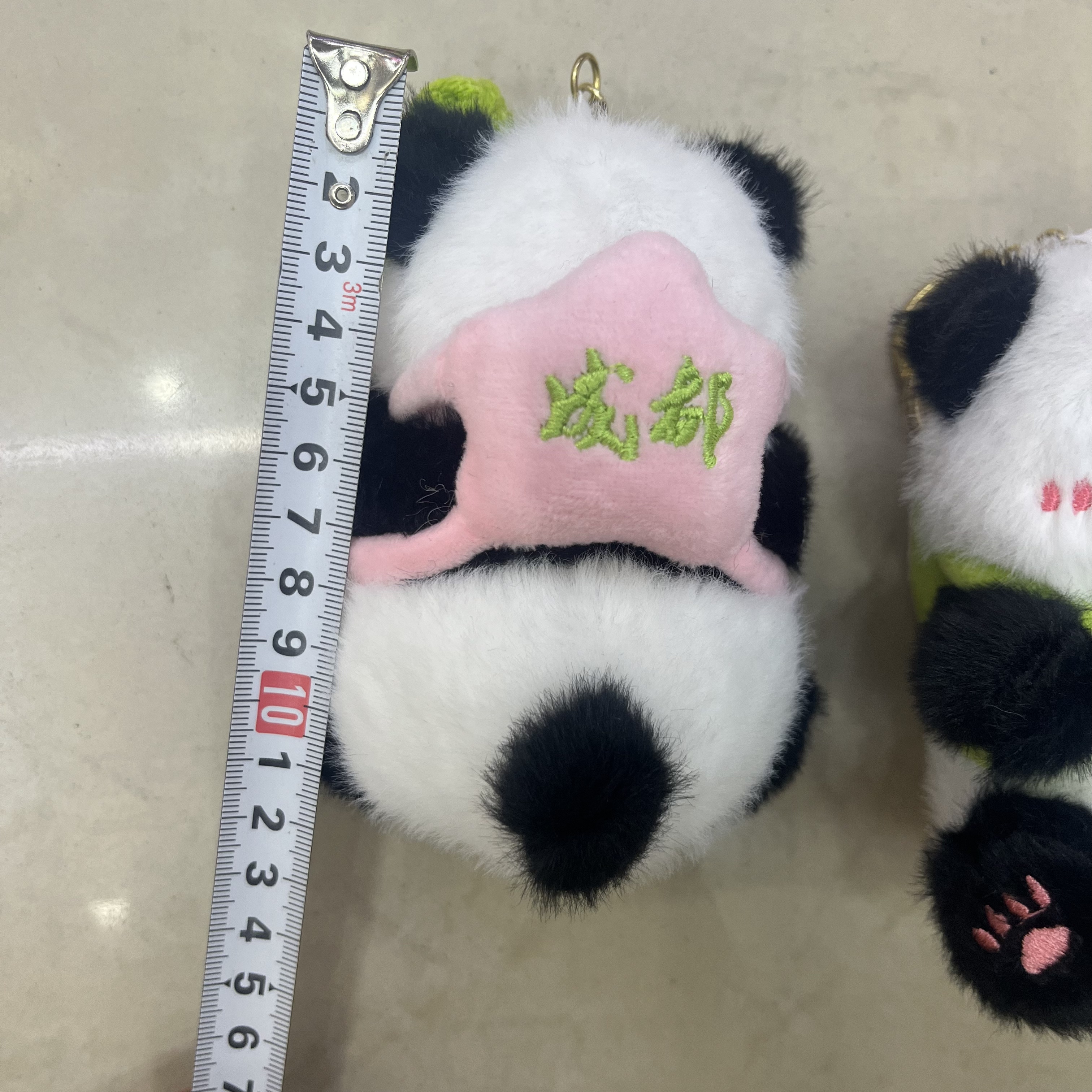 Panda Chengdu Panda Cultural and Creative plush toys, creative dolls, cartoon accessories, plush figurines, keychains, cloth dolls, cute decorations, gifts, claw machine factory direct sales details Picture