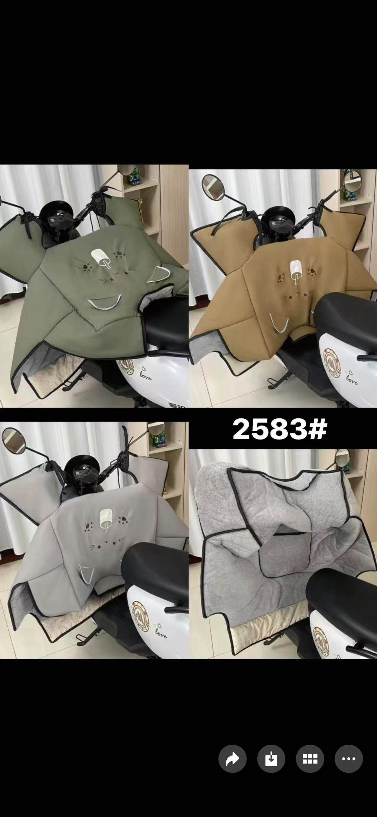 冬季电动车挡风被加绒加厚加宽保暖大小型电瓶摩托车挡风罩防风电动车被挡风被加厚