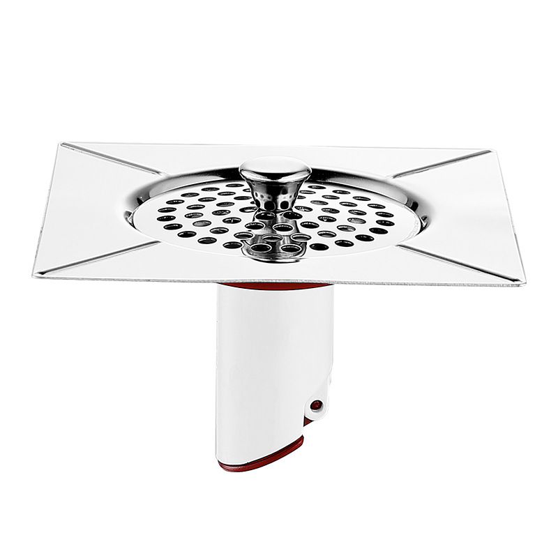 Anti-insect stainless steel floor drain refurbishment device, bathroom deodorizer, large-displacement bathroom deodorizer and anti-clogging filter core wholesale Item Picture