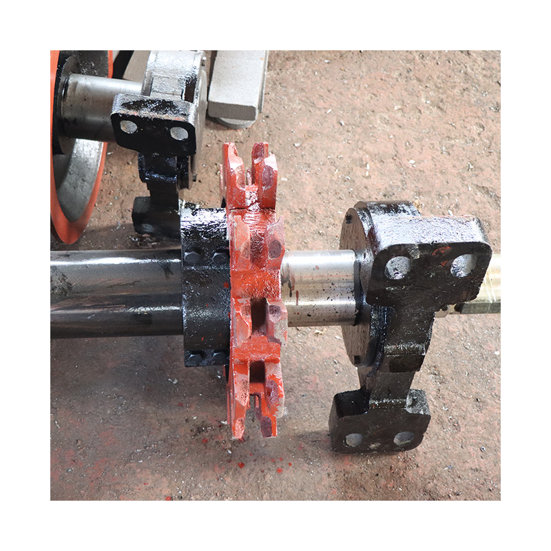 Bucket elevator sprocket assembly in stock: head wheel, tail wheel, head shaft, tail shaft, bucket elevator sprocket Item Picture
