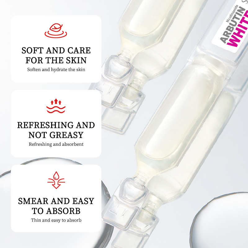 Cross-border wholesale of SADOER Nicotinamide arbutin Whitening single-Use Essence and Hydrating Brightening Essence in full English details Picture