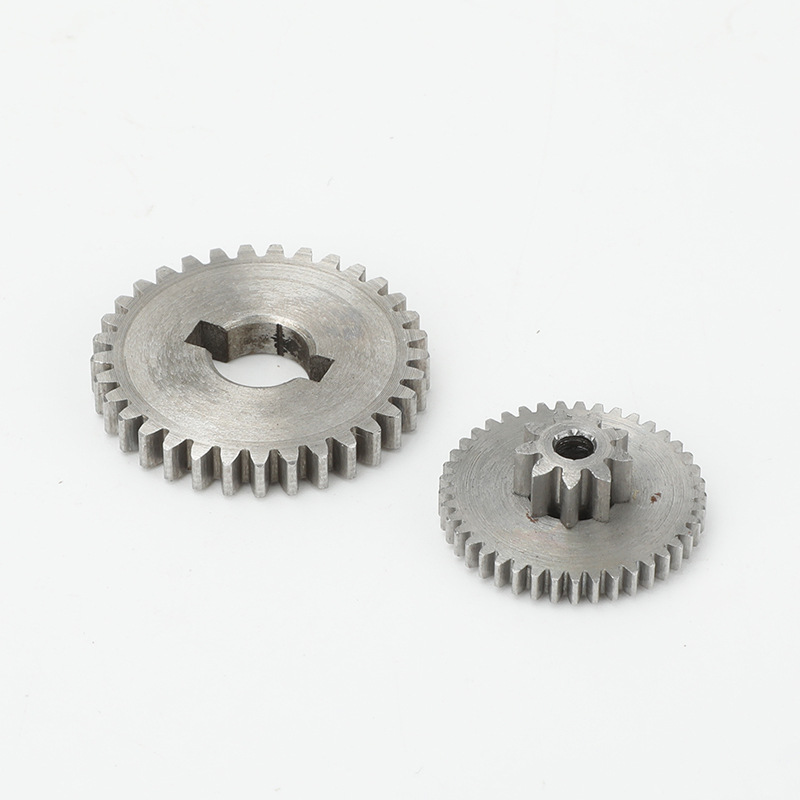 Motor gear push rod, powder metallurgy gear, car window micro-reduction gear, reduction box, motor, precision helical gear Specification drawing