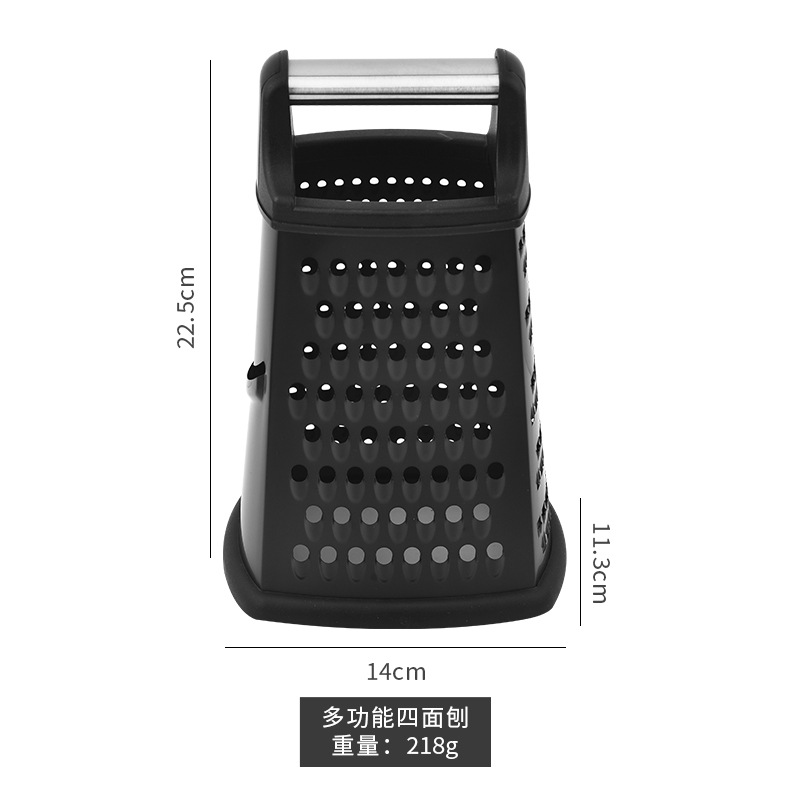 Source factory 430 stainless steel grater, cheese grater, all-in-one grater, anti-cutting hand, kitchen vegetable cutting wonder Specification drawing
