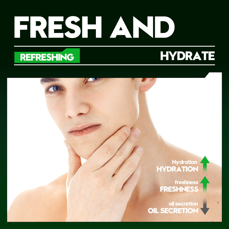 Cross-border wholesale of all-English SADOER Cool and stylish Men's multi-effect Facial cleanser Specification drawing