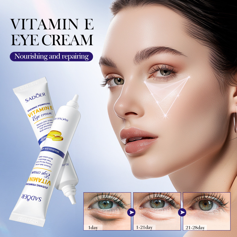 SADOER Evening Primrose Vitamin E Nourishing Firming Eye Cream and Moisturizing Eye Cream cross-border export wholesale details Picture
