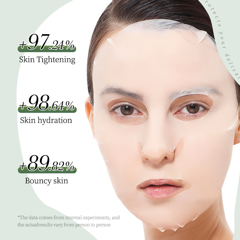 Cross-border wholesale of all-English BIOAOUA Resurrection Grass Hydrating Moisturizing Facial mask, Hydrating and brightening Mask Specification drawing