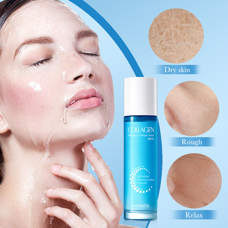FAYANKOU Collagen Moisturizing Whitening Toner and Hydrating Water Cross-border export wholesale Application Scenario