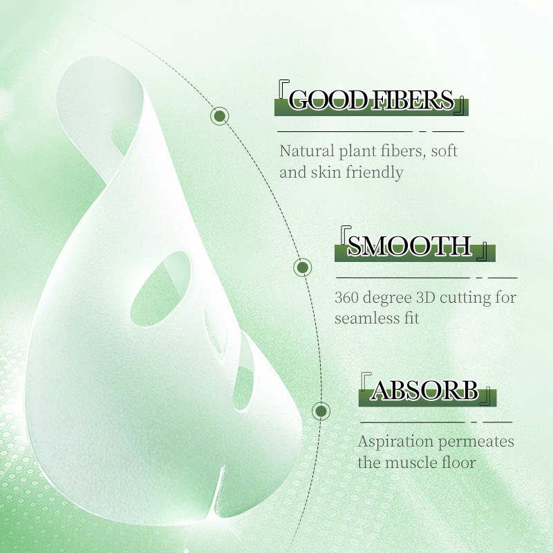 Cross-border wholesale of all-English BIOAOUA Resurrection Grass Hydrating Moisturizing Facial mask, Hydrating and brightening Mask Application Scenario