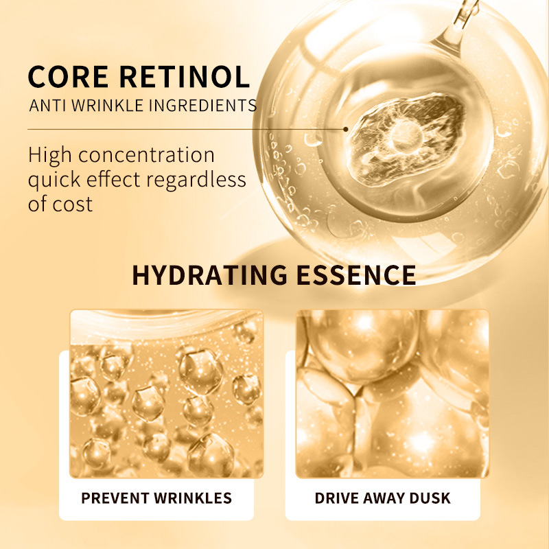 Cross-border export wholesale of SADOER Retinol Rolling Bead Massage Eye Essence for moisturizing eye care Specification drawing