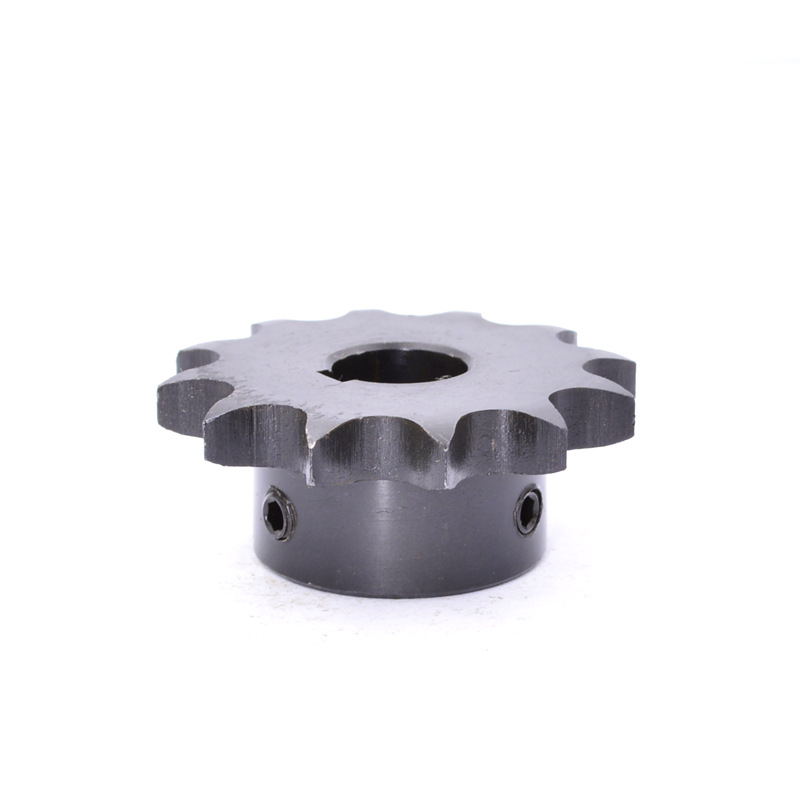4-minute sprocket 08B sprocket 10/11/12/13/14/15/16/17 industrial sprocket gear 45# steel Specification drawing