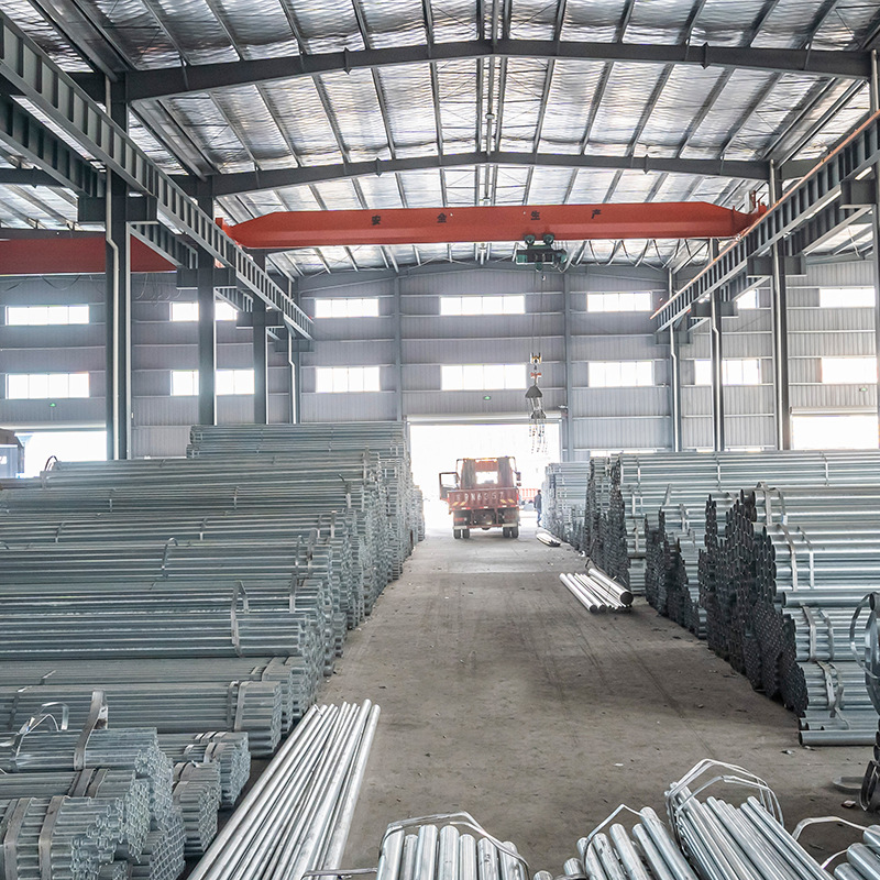 Factory stock of Q235B galvanized pipes, domestic water pipes, fire protection pipes, galvanized bright round pipes, Youfa Guoqiang galvanized pipes Specification drawing
