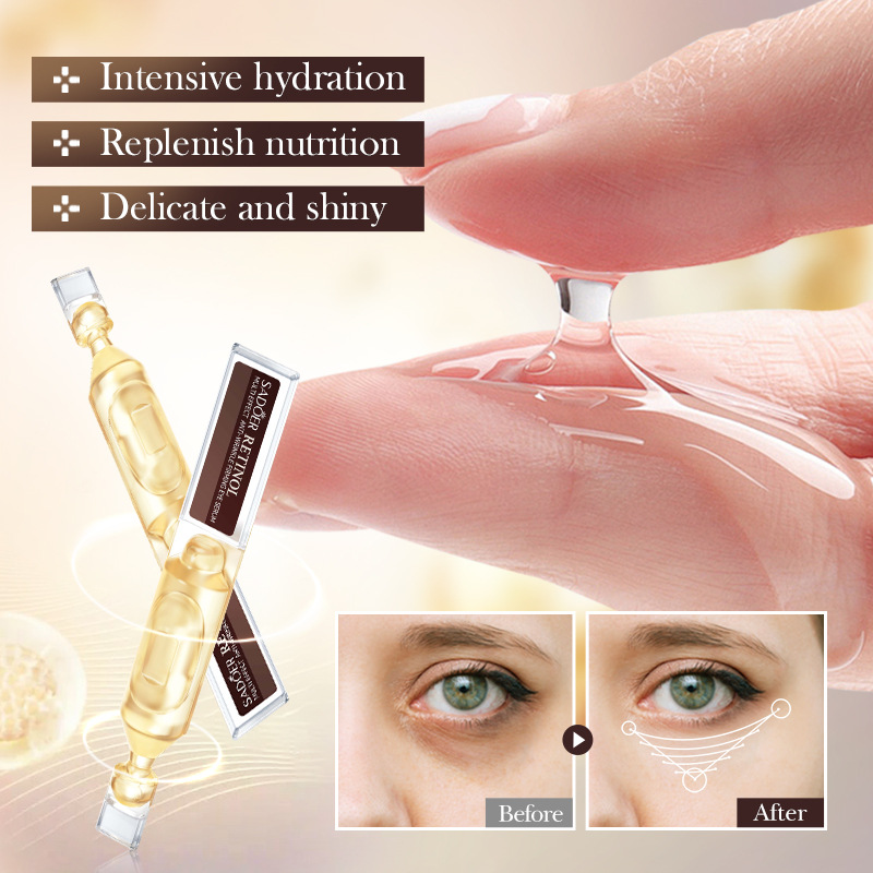 All-english SADOER Retinol Multi-effect Anti-Wrinkle Firming single-use Eye Serum cross-border export wholesale details Picture
