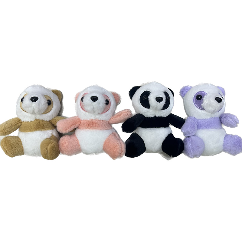 Sitting Plate Panda Cultural and Creative Chengdu Panda Souvenirs, creative dolls, Cartoon accessories, pendants, plush toys, keychains, cloth dolls, pendants, cute decorations, gifts, claw machine factory direct sales Item Picture