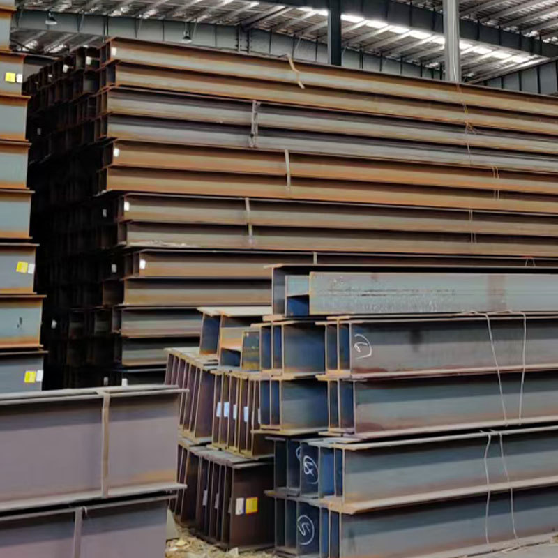 Q390B Q420B low-temperature resistant H-shaped steel/high-strength steel cutting, sandblasting, painting, stainless steel processing Specification drawing
