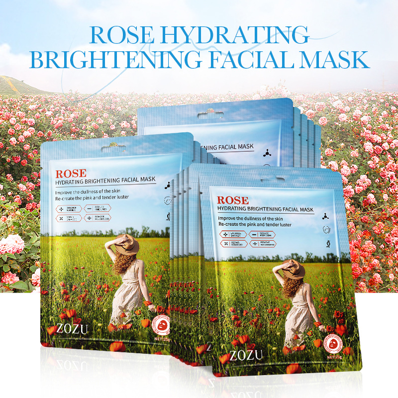 Cross-border export wholesale of all-English ZOZU plant-based nourishing Facial mask and hydrating Facial mask details Picture