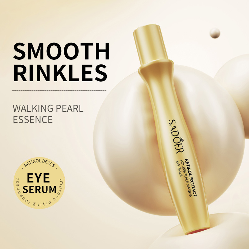Cross-border export wholesale of SADOER Retinol Rolling Bead Massage Eye Essence for moisturizing eye care details Picture