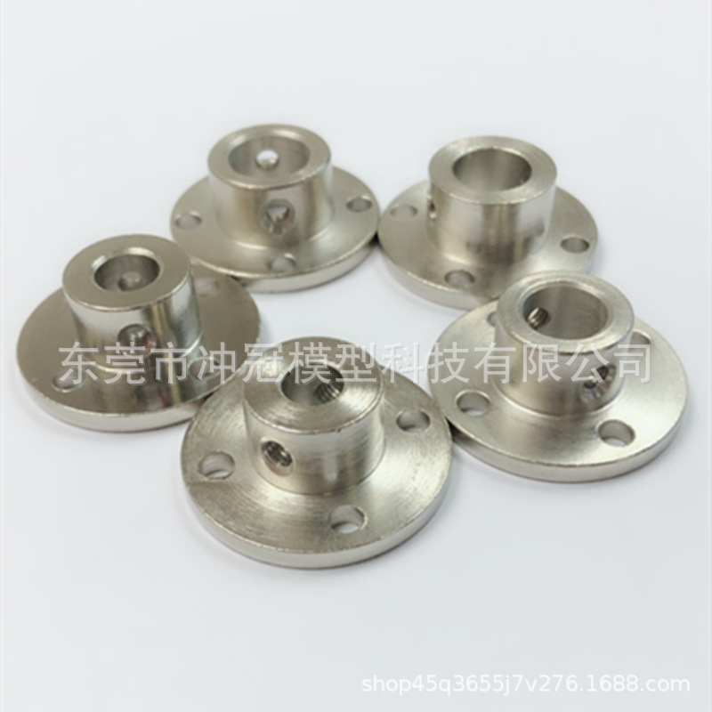 Flange coupling rigid flange plate flange 3/4/5/6/8/10/11/12mm coupling guide shaft support Specification drawing