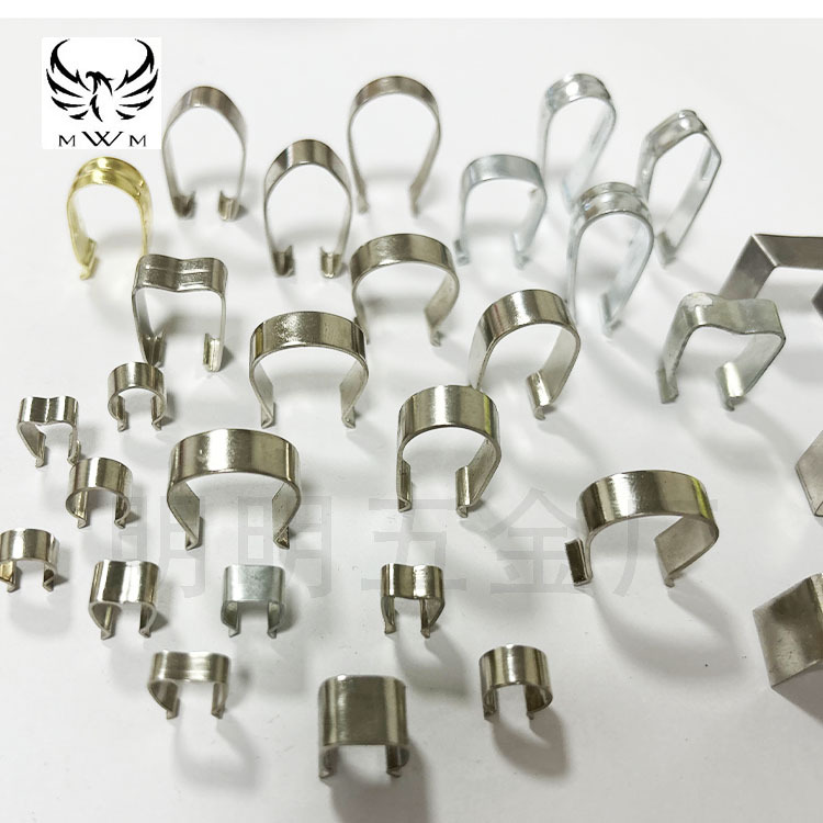 Hanger accessories: Spring plate switch, spring plate clip, spring buckle, hardware spring clip details Picture