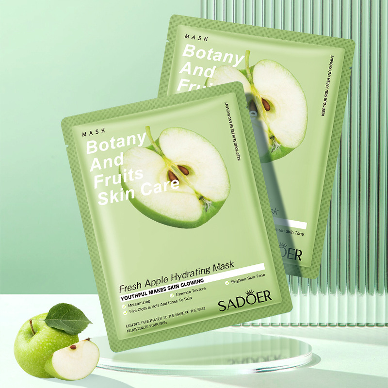 Cross-border export wholesale of SADOER plant-based facial masks for hydrating, rejuvenating, nourishing and moisturizing skin Item Picture