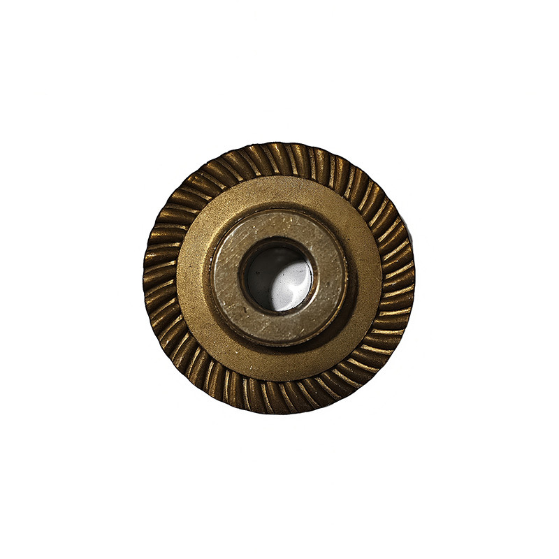 The manufacturer supplies large bevel gears made of iron-based stainless steel, which are not easily damaged and widely applicable for wholesale in various scenarios Specification drawing