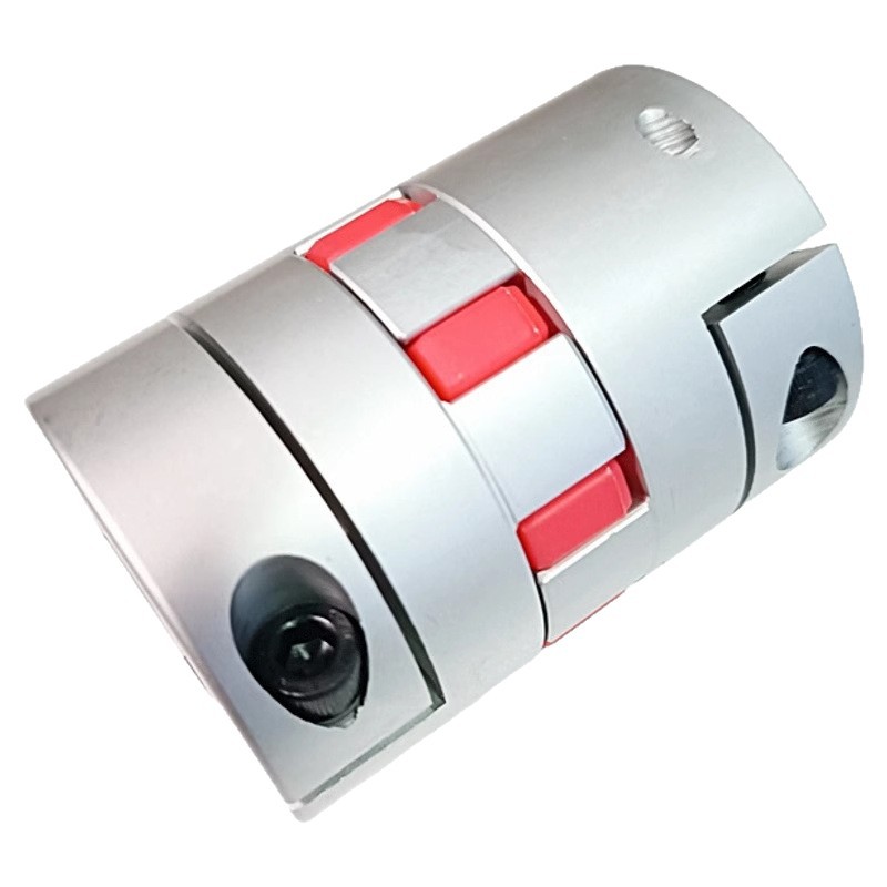Aluminum alloy elastic servo motor lead screw of plum blossom coupling with external 40, high 50, 55, 60 and 66 star type production factory Item Picture