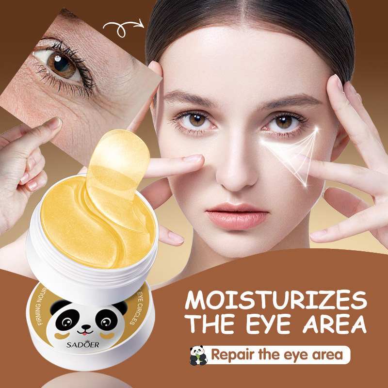SADOER Golden Snail Firming and Nourishing Eye Mask for Moisturizing and Protecting the eye area cross-border export wholesale Specification drawing