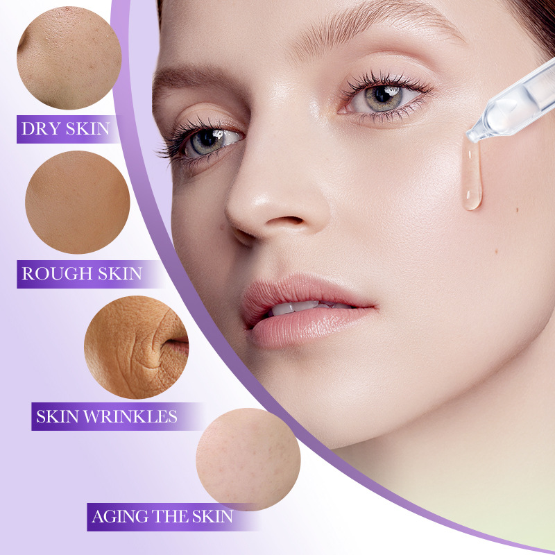 All-english BIOAOUA Retinol Anti-Wrinkle Firming single-Use Essence Moisturizing Essence Cross-border export wholesale Application Scenario