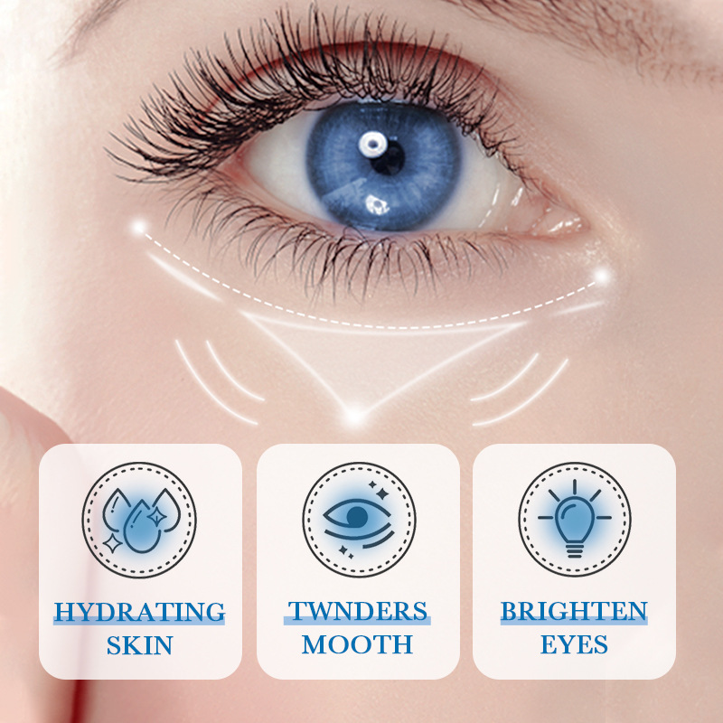 Cross-border export wholesale of SADOER Collagen Hydrating Nourishing Gel Eye mask Moisturizing Eye Mask Specification drawing
