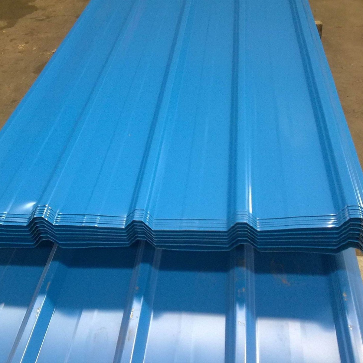 Color steel sheet, Guangdong rock wool board, galvanized structure floor deck, stainless steel sheet, factory direct supply of profiled color steel sheet full figure