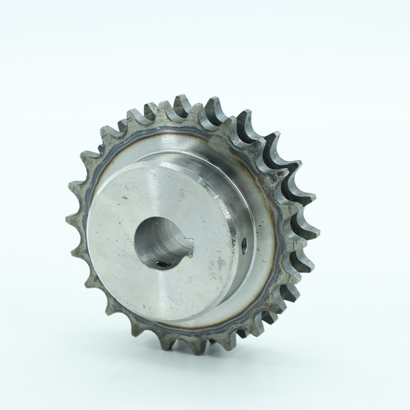 Zhejiang manufacturers supply finished hole double-row sprocket roller shaft processing, lifting electromechanical chain saw, Marine anchor chain wheel details Picture