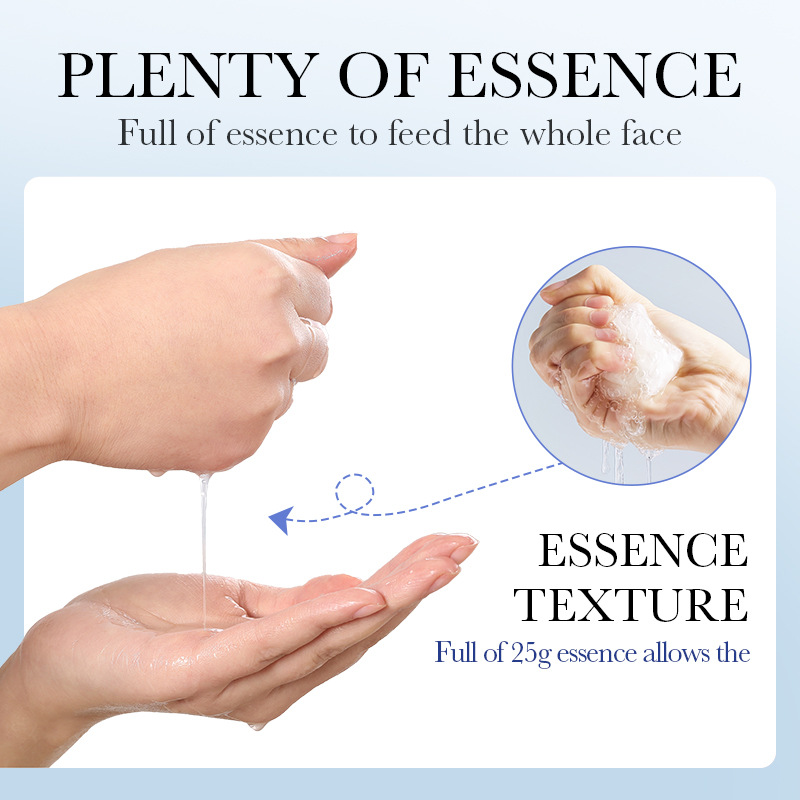 Cross-border wholesale of all-English SADEOR hyaluronic acid ampoule essence Facial mask hydrating facial mask Item Picture
