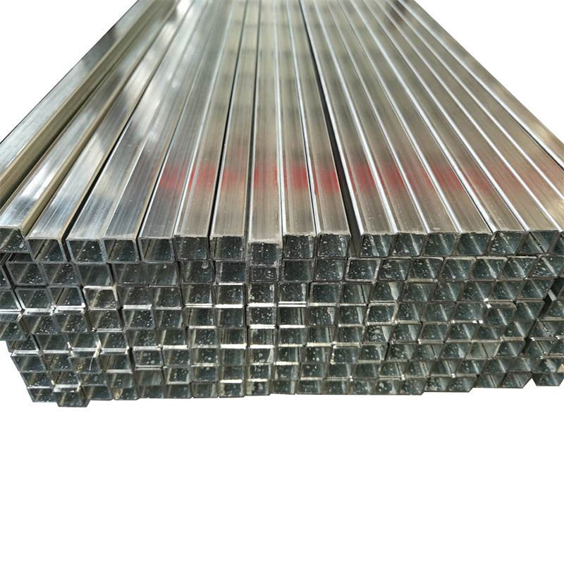 The manufacturer supplies galvanized square and rectangular tubes Q235B rectangular tubes and hot-dip galvanized square tubes for wholesale and cutting Item Picture